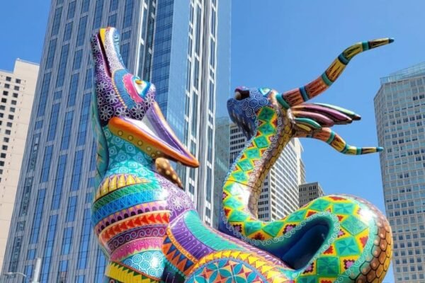 Mexican alebrije artists exhibit their sculptures in San Francisco