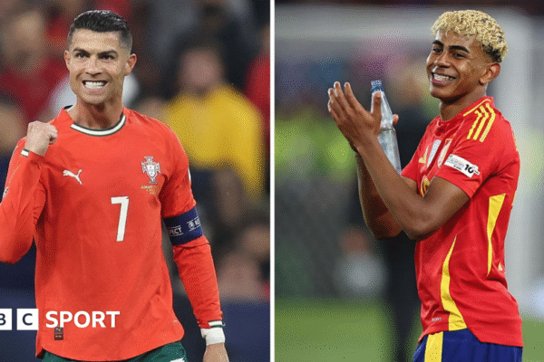 Cristiano Ronaldo and Lamine Yamal set to meet as Portugal play Spain