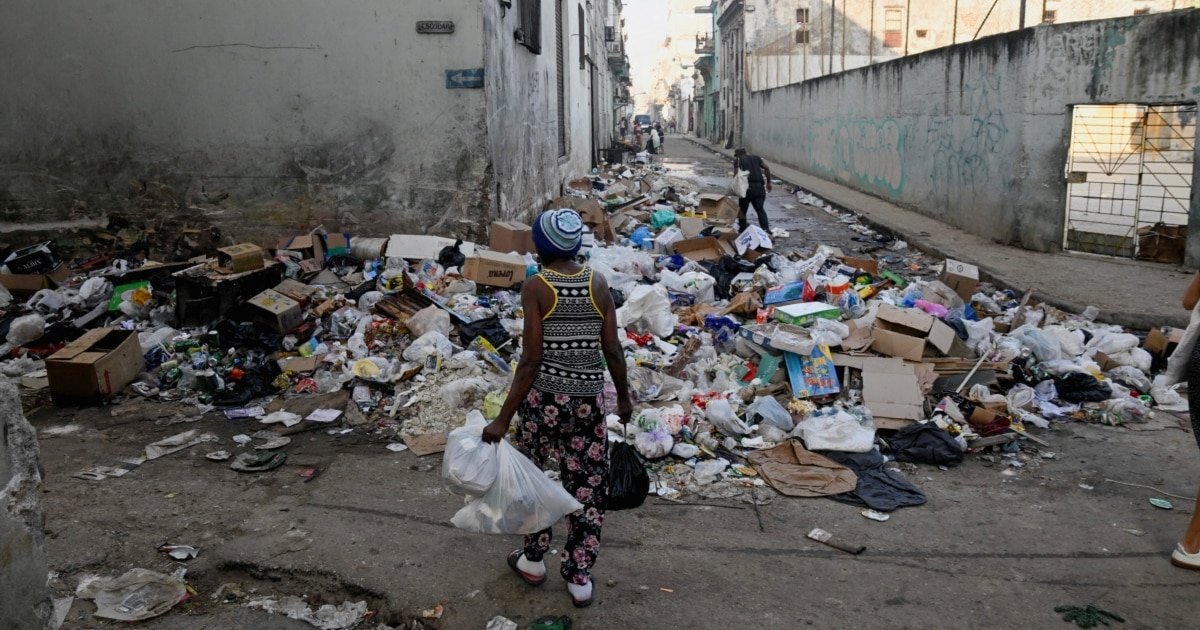El drama de quienes comen de la basura en Cuba